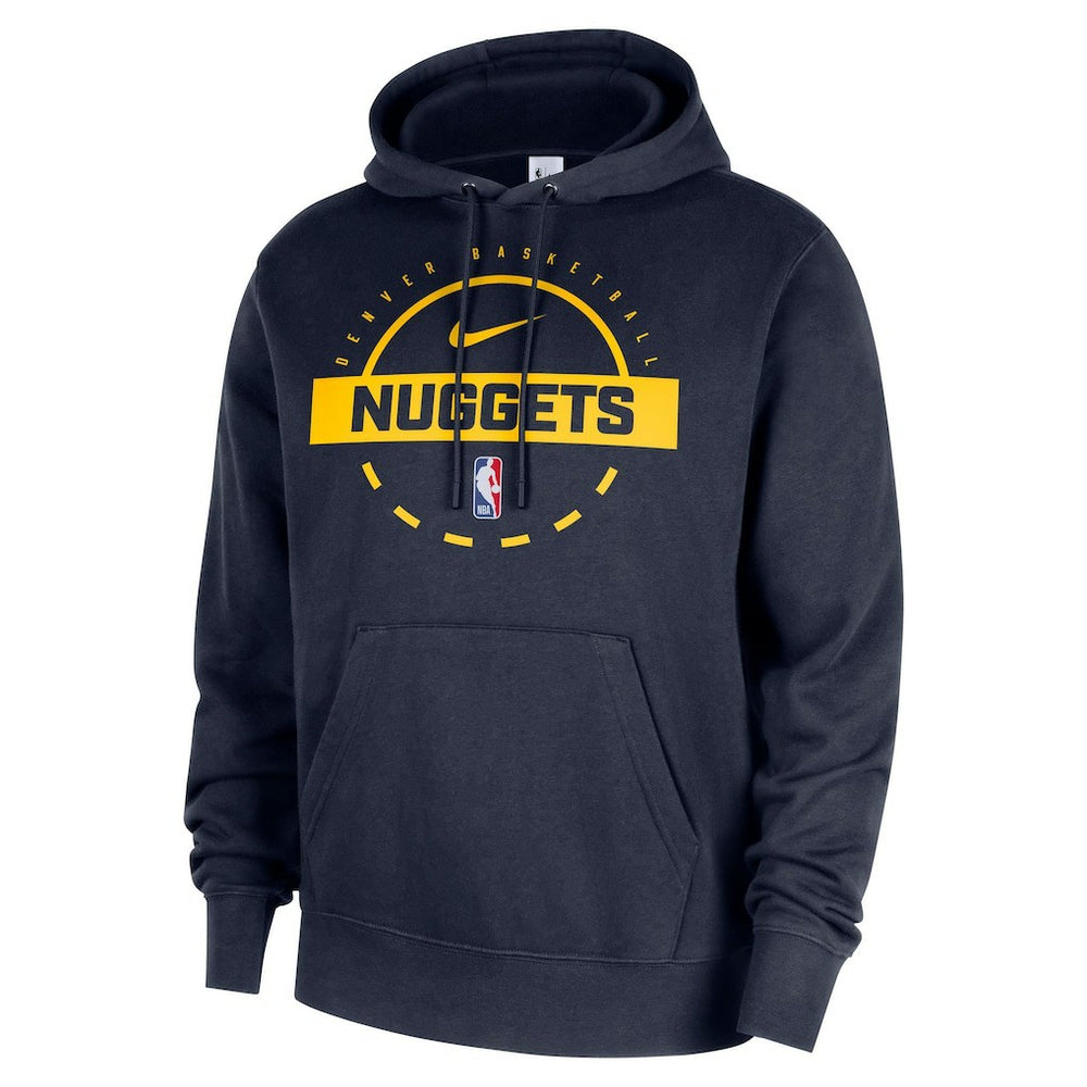Denver Nuggets 2025/26 Authentic Practice Club Pullover Hoodie sale - Navy | Nike on sale