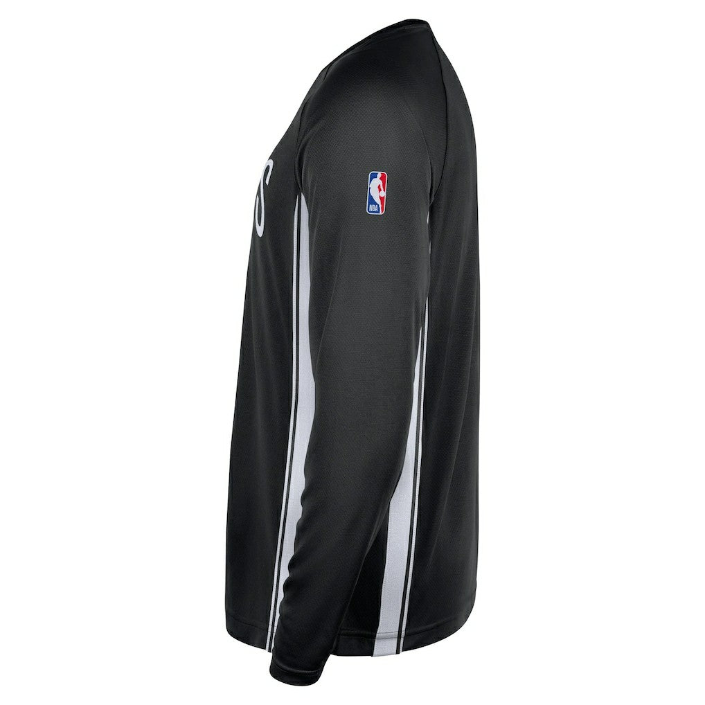 Brooklyn Nets 2025/26 Authentic Pre-Game Legend Dri-FIT Long Sleeve Shooting Shirt - Black | Nike shop