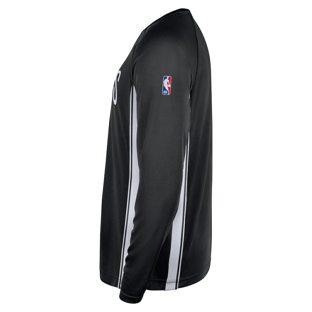 Brooklyn Nets 2025/26 Authentic Pre-Game Legend Dri-FIT Long Sleeve Shooting Shirt - Black | Nike shop