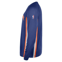 New York Knicks 2025/26 Authentic Pre-Game Legend Dri-FIT Long Sleeve Shooting Shirt - Blue | Nike outlet