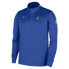 Dallas Mavericks 2025/26 Authentic Coaches Quarter-Zip Dri-Fit Top sale - Royal | Nike outlet