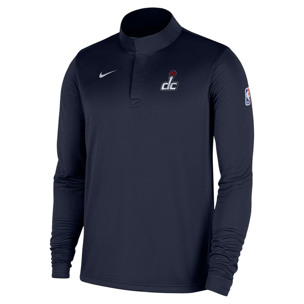 Washington Wizards 2025/26 Authentic Coaches Quarter-Zip Dri-Fit Top - Navy | Nike cheap