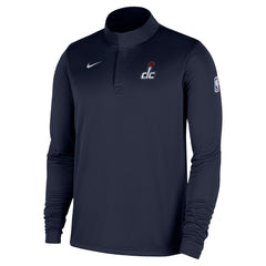 Washington Wizards 2025/26 Authentic Coaches Quarter-Zip Dri-Fit Top - Navy | Nike cheap