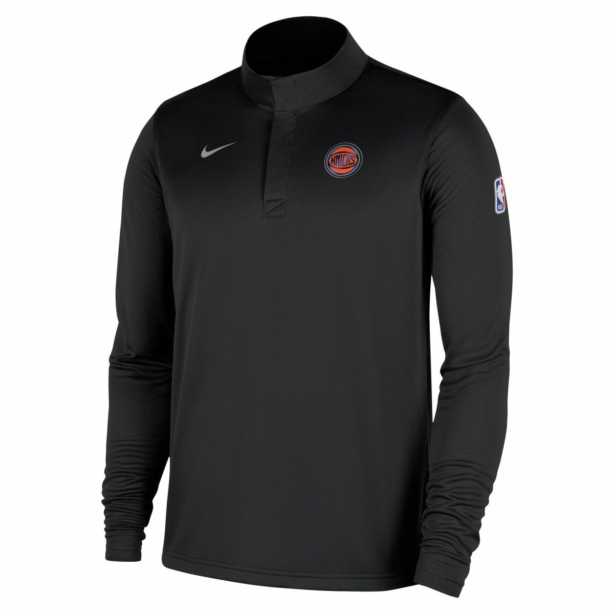 New York Knicks 2025/26 Authentic Coaches Quarter-Zip Dri-Fit Top - Black | Nike shop