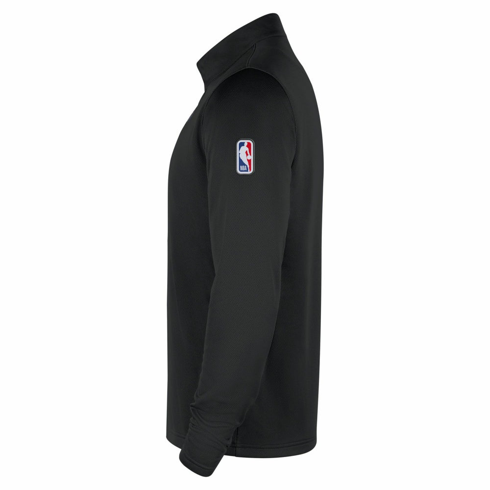 New York Knicks 2025/26 Authentic Coaches Quarter-Zip Dri-Fit Top - Black | Nike shop