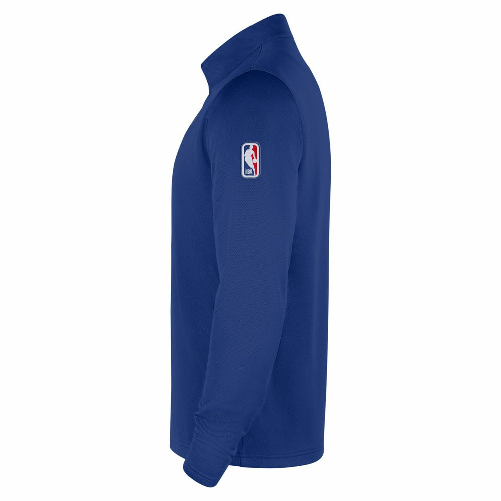 New York Knicks 2025/26 Authentic Coaches Quarter-Zip Dri-Fit Top - Blue | Nike for sale