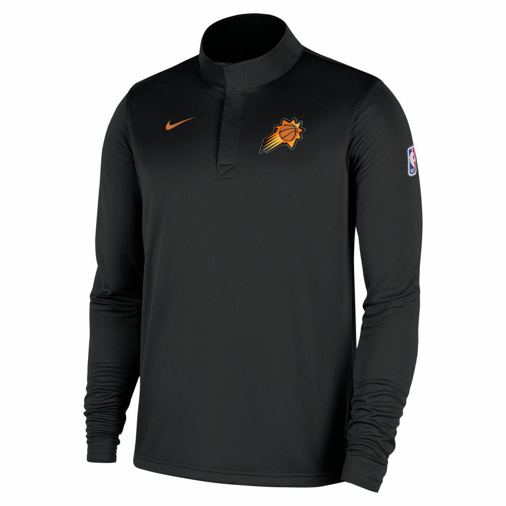 Phoenix Suns 2025/26 Authentic Coaches Quarter-Zip Dri-Fit Top - Black | Nike online