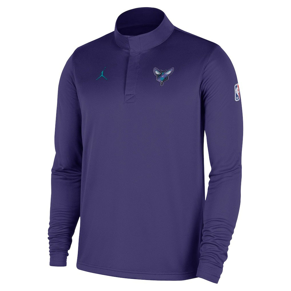 Charlotte Hornets 2025/26 Authentic Coaches Quarter-Zip Dri-Fit Top - Purple | Nike online