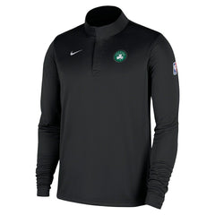 Boston Celtics 2025/26 Authentic Coaches Quarter-Zip Dri-Fit Top - Black | Nike cheap