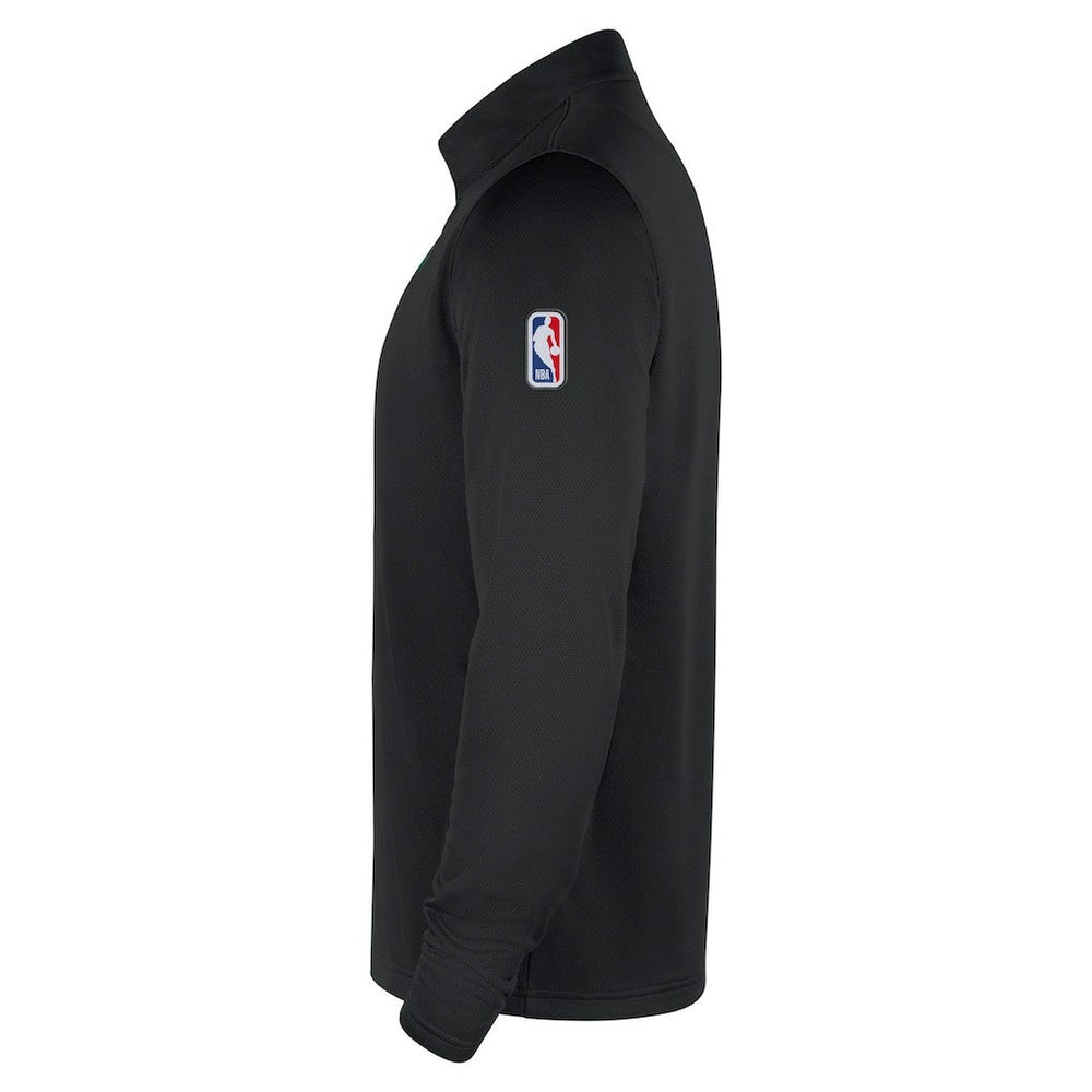 Boston Celtics 2025/26 Authentic Coaches Quarter-Zip Dri-Fit Top - Black | Nike cheap