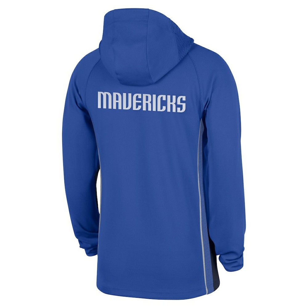 Dallas Mavericks Authentic On Court Zone Quarter-Zip Dri-FIT Hoodie Jacket sale - Royal | Nike discount