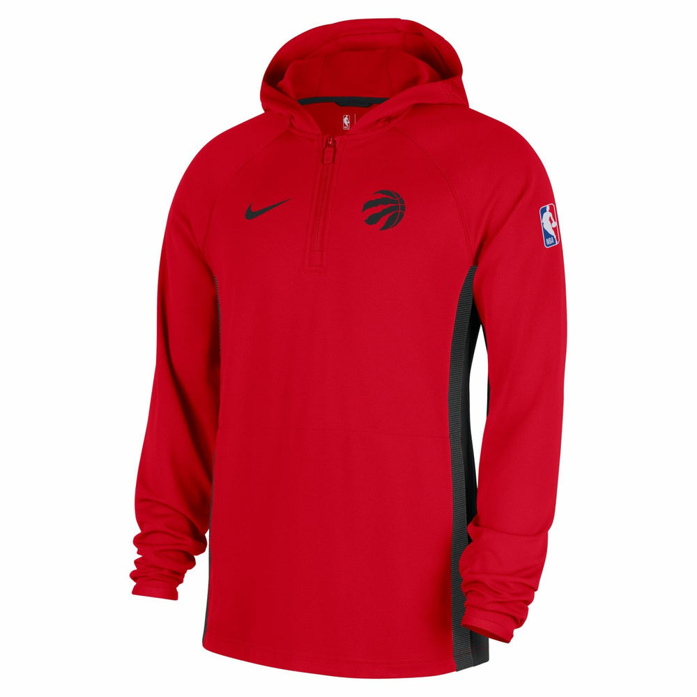 Toronto Raptors Authentic On Court Zone Quarter-Zip Dri-FIT Hoodie Jacket - Red | Nike outlet