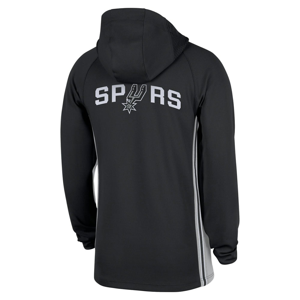 San Antonio Spurs Authentic On Court Zone Quarter-Zip Dri-FIT Hoodie Jacket - Black | Nike on sale