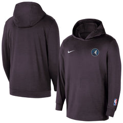 Minnesota Timberwolves Authentic Practice Yoga Restore Dri-Fit Pullover Hoodie - Black | Nike discount