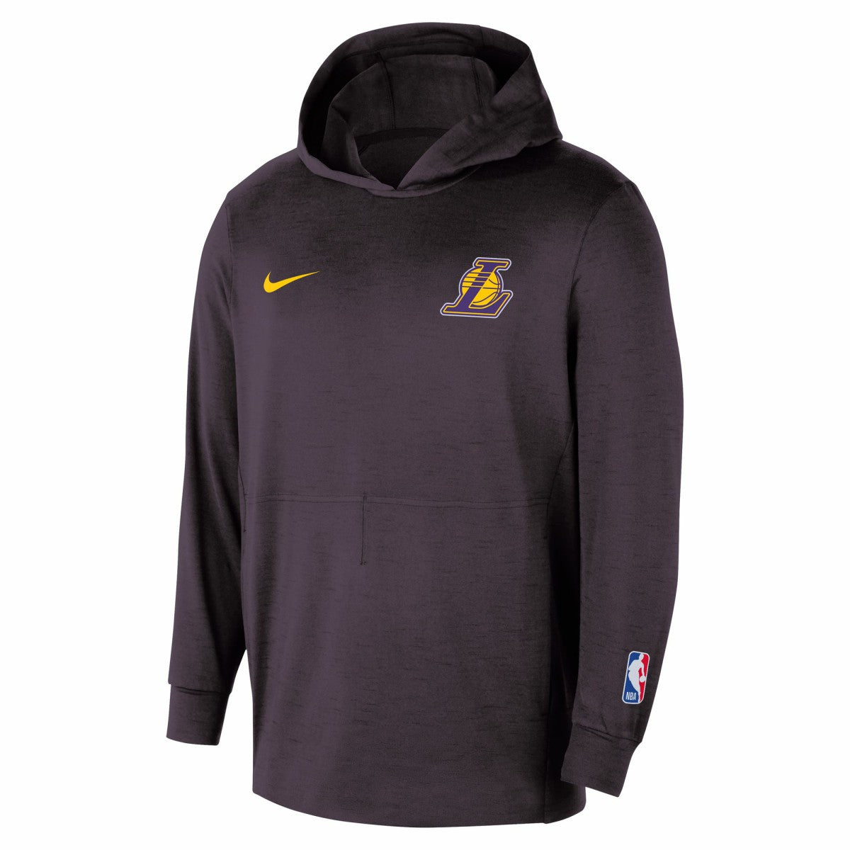 Los Angeles Lakers Authentic Practice Yoga Restore Dri-Fit Pullover Hoodie - Black | Nike outlet