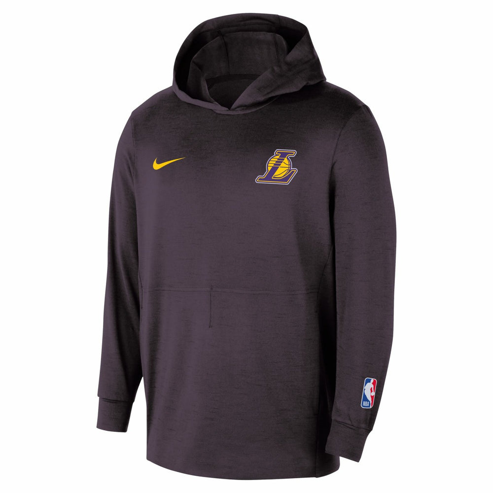 Los Angeles Lakers Authentic Practice Yoga Restore Dri-Fit Pullover Hoodie - Black | Nike outlet