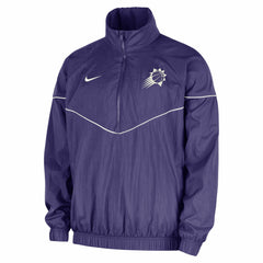 Phoenix Suns Courtside Windrunner Woven Half-Zip Hooded Jacket - Purple | Nike online