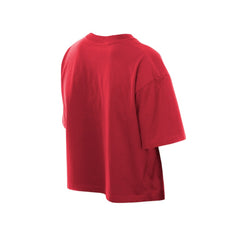 Philadelphia Phillies Women's Boxy Foil Logo T-Shirt - Red | New Era