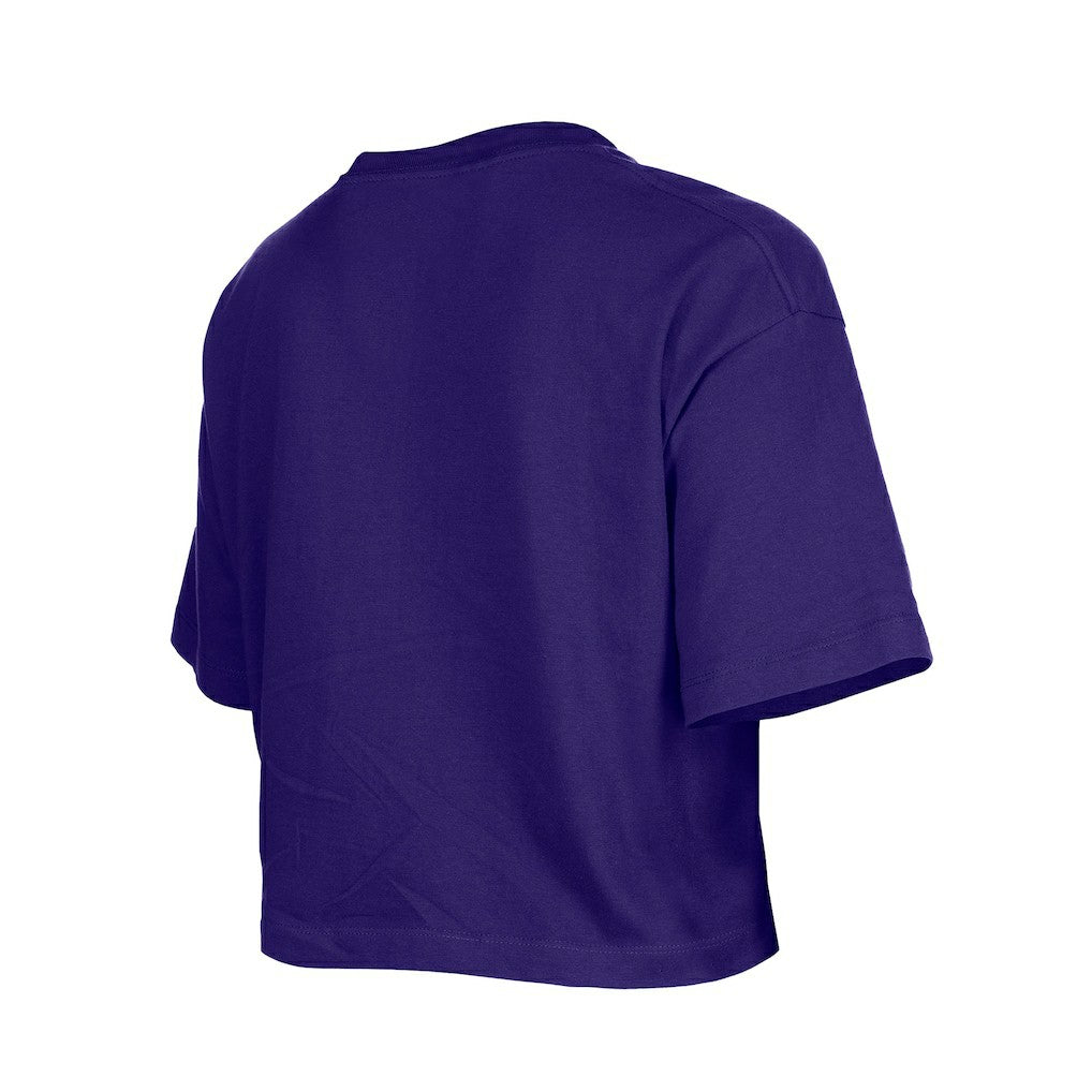 NFL Minnesota Vikings Girl's Flip Sequin Boxy T-Shirt