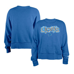 NFL Detroit Lions Girl's Flip Sequin Sweatshirt