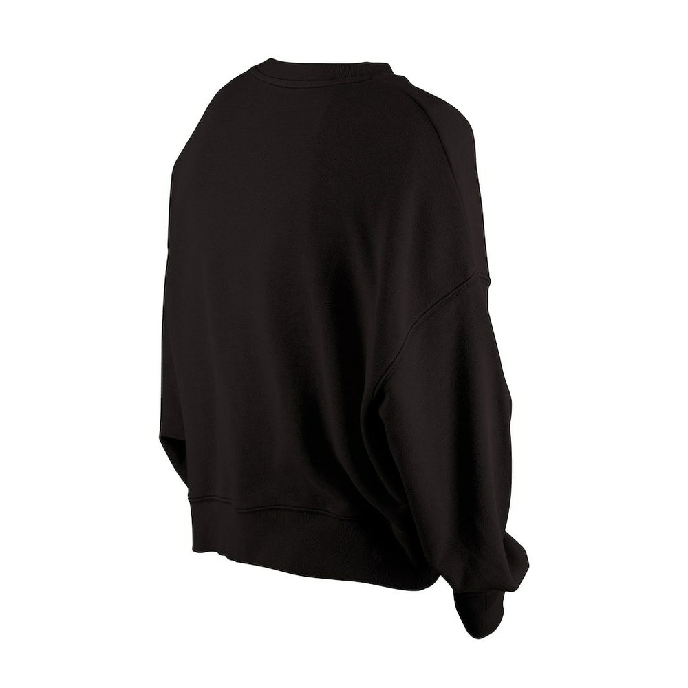 NFL Pittsburgh Steelers Women's Oversized Throwback Mineral Wash Crew Neck Sweatshirt