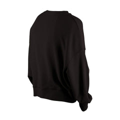 NFL Pittsburgh Steelers Women's Oversized Throwback Mineral Wash Crew Neck Sweatshirt