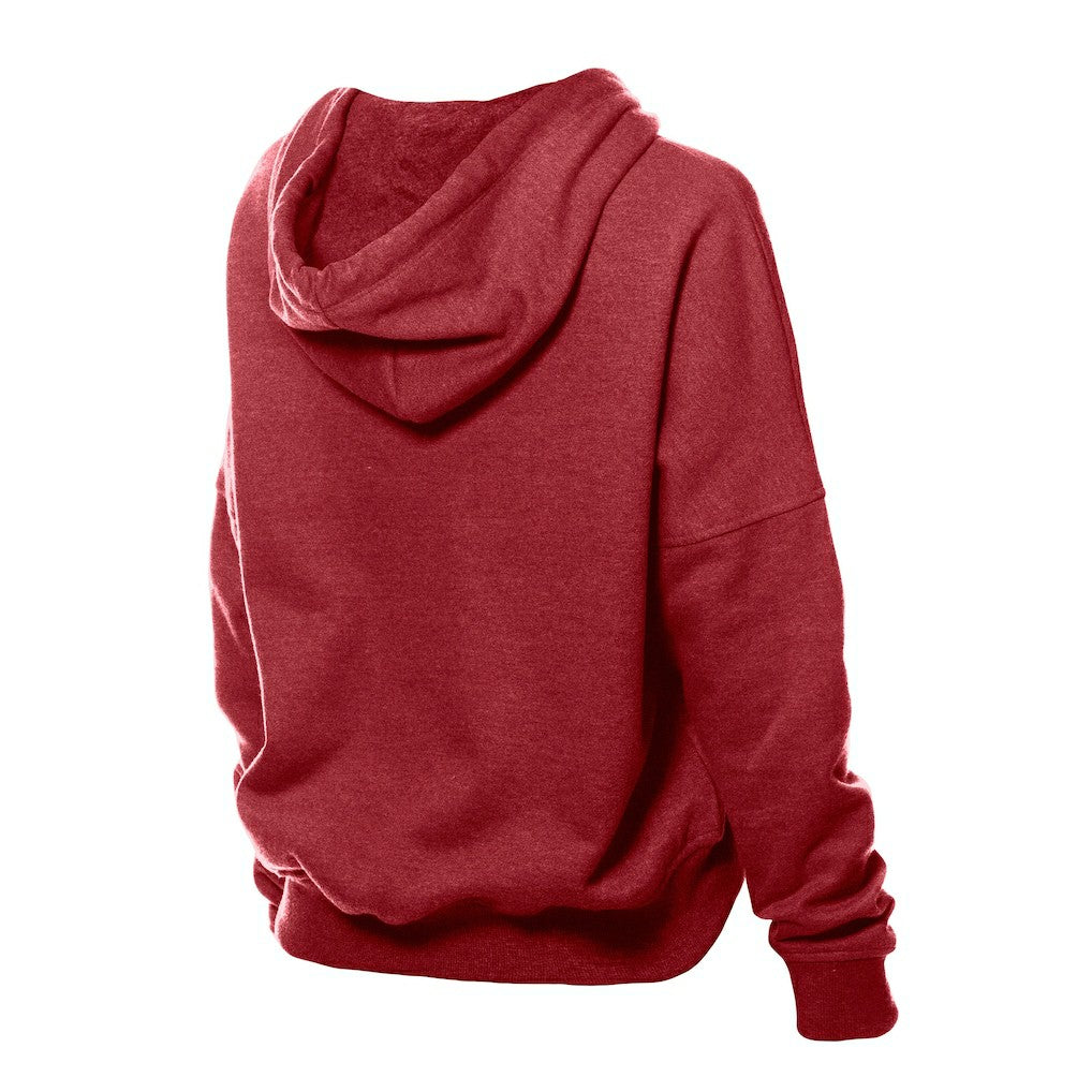 NFL Washington Commanders Women's Throwback Boxy Hoodie Sweatshirt