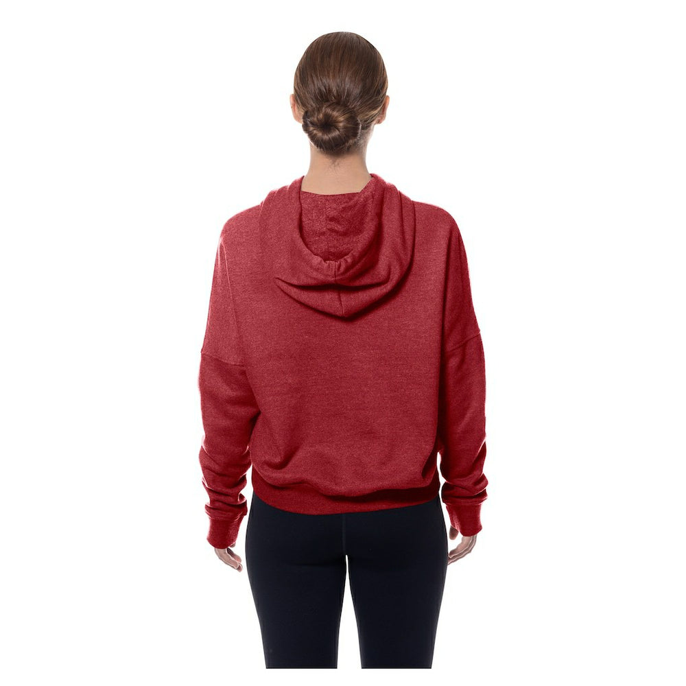 NFL Washington Commanders Women's Throwback Boxy Hoodie Sweatshirt