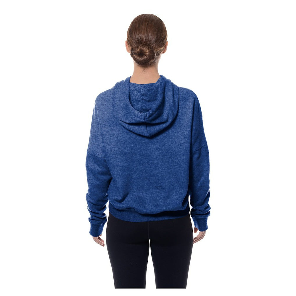 NFL Buffalo Bills Women's Throwback Boxy Hoodie Sweatshirt
