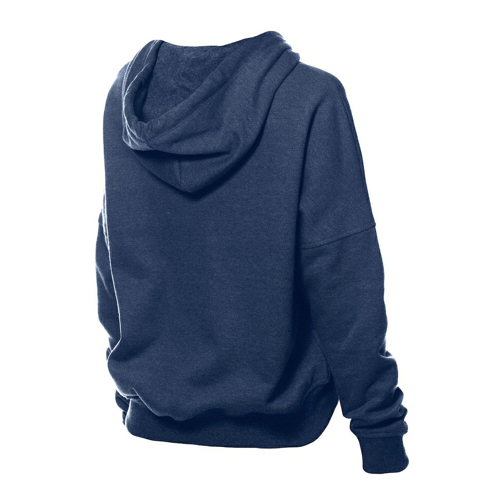 NFL Chicago Bears Women's Throwback Boxy Hoodie Sweatshirt
