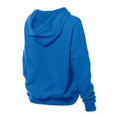 NFL Detroit Lions Women's Throwback Boxy Hoodie Sweatshirt