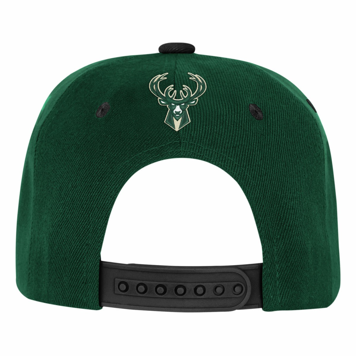 Milwaukee Bucks Outerstuff Youth Two-Tone Snapback Hat - Hunter Green/Black cheap