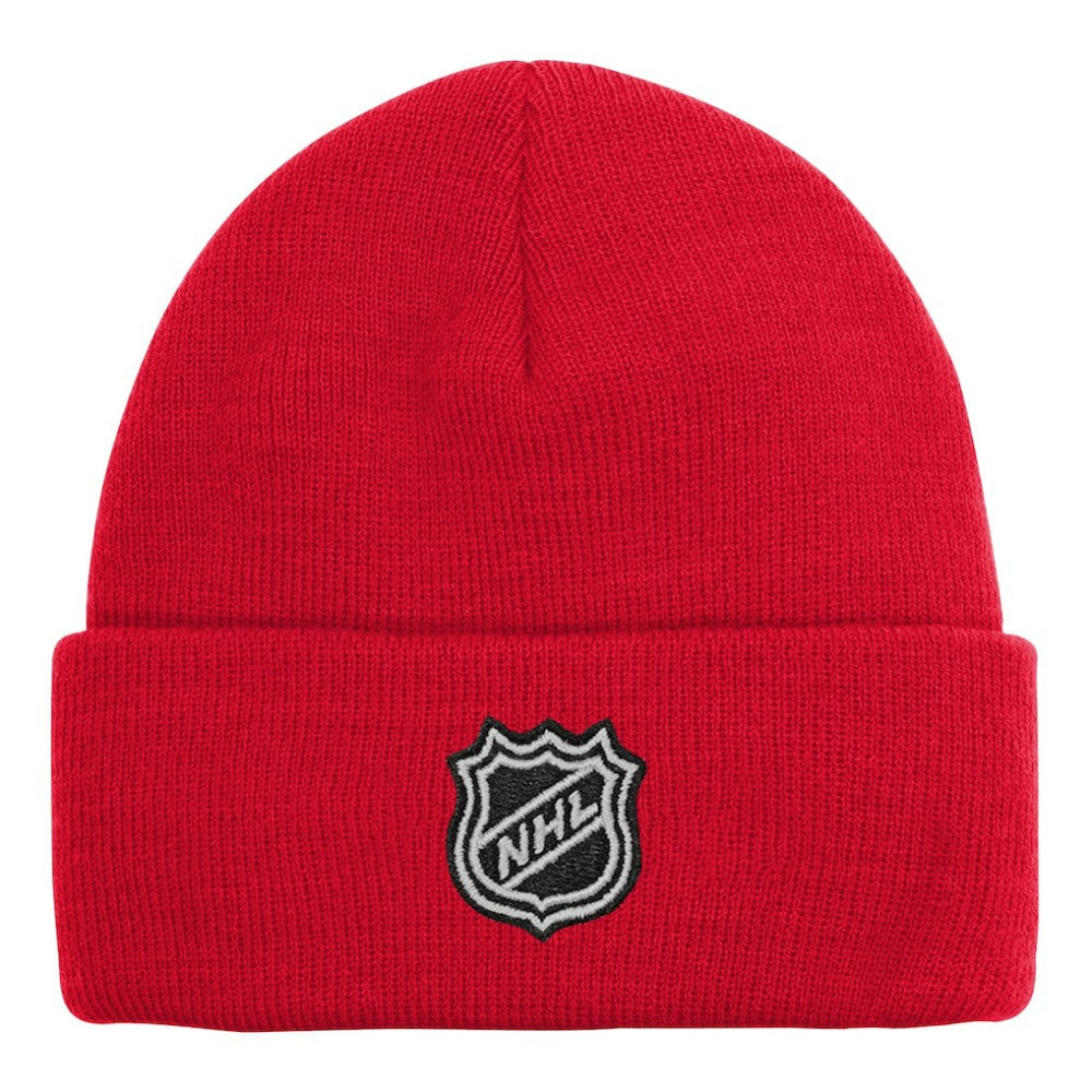 Chicago Blackhawks Outerstuff Youth 2.0 Essential Cuffed Knit Hat