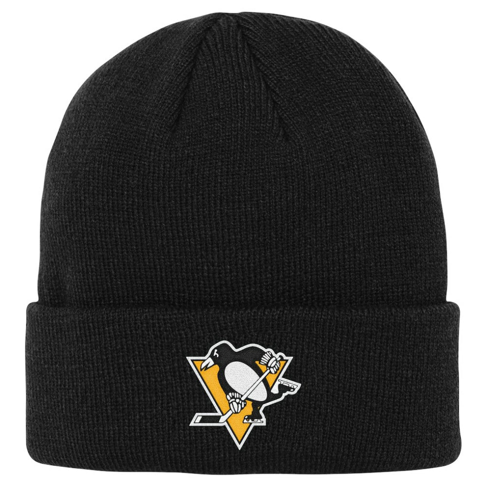 Pittsburgh Penguins Outerstuff Youth 2.0 Essential Cuffed Knit Hat