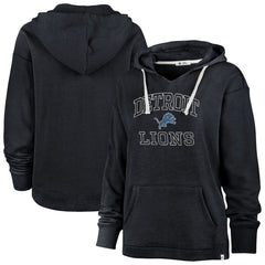 NFL Detroit Lions '47 Women's Plus Size Clarity Kennedy Pullover Hoodie