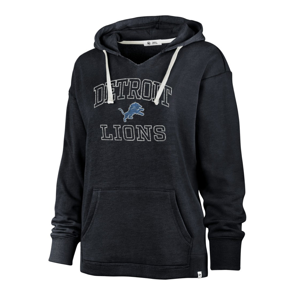 NFL Detroit Lions '47 Women's Plus Size Clarity Kennedy Pullover Hoodie