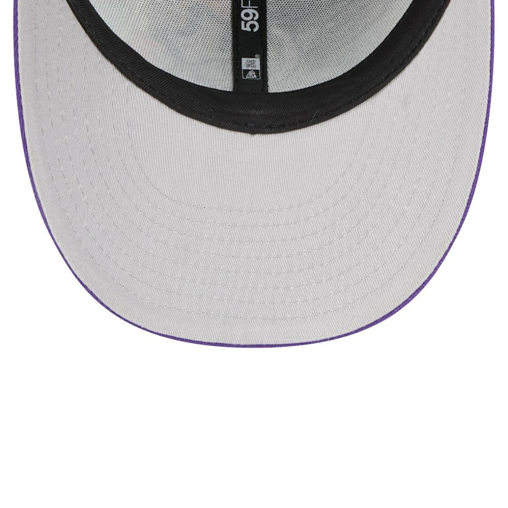 Colorado Rockies 2025 MLB Diamond Hero Edition Low Profile 59FIFTY Fitted Hat - Black/Purple | New Era