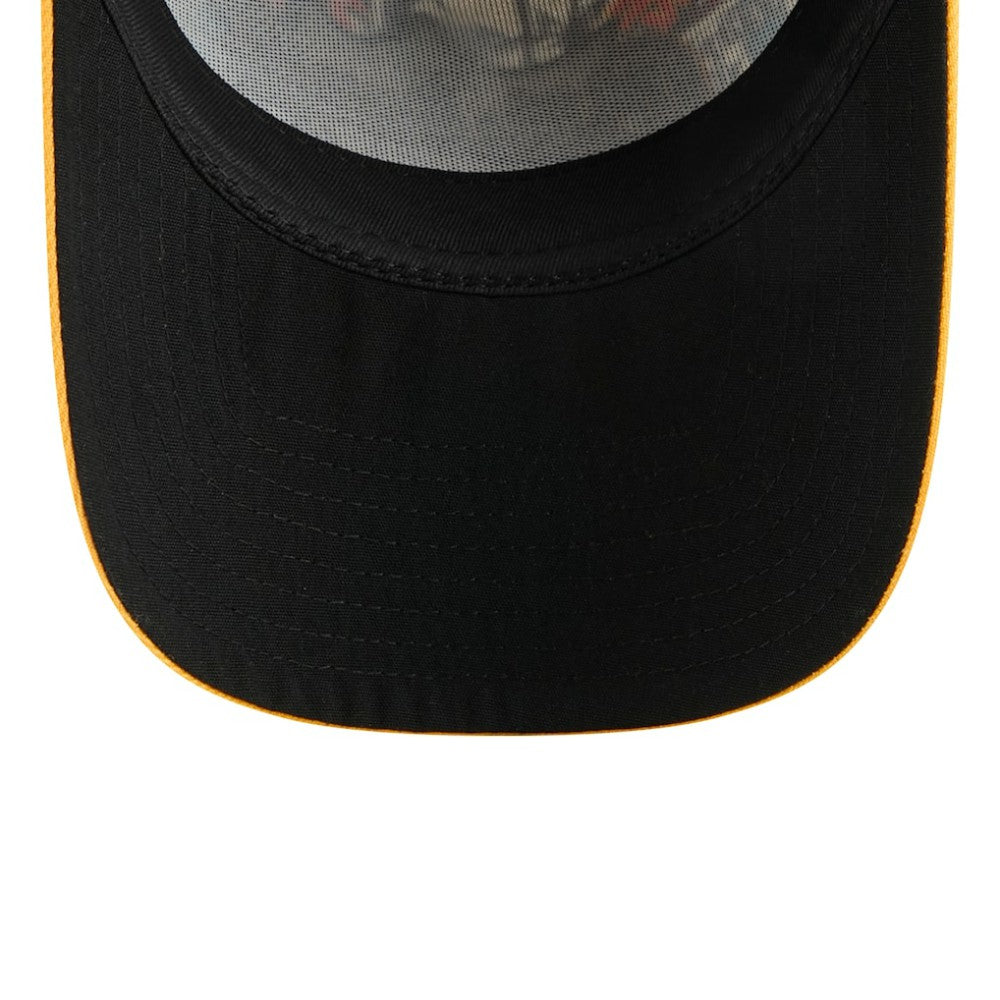 Pittsburgh Pirates Youth 2025 MLB Diamond Hero Edition A-Frame 9FORTY Adjustable Hat - Black/Gold | New Era
