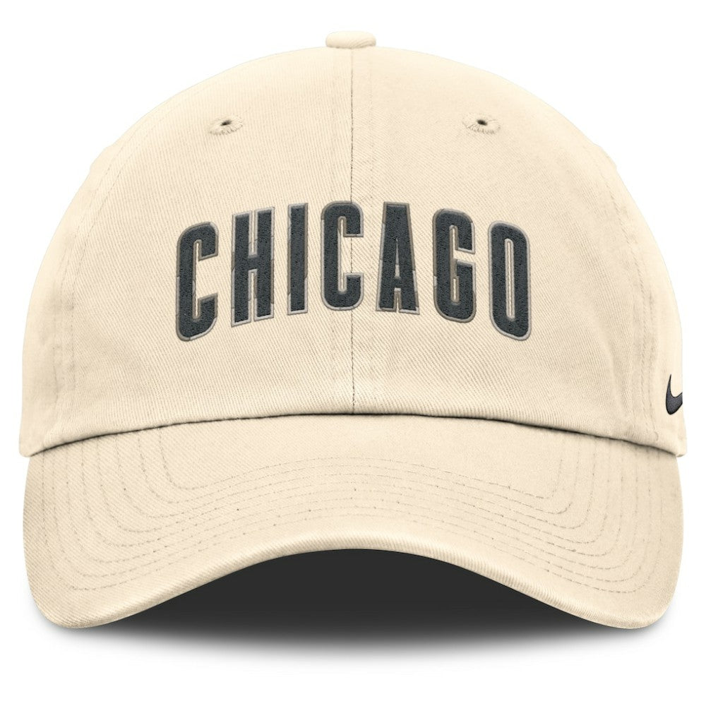 Chicago Cubs Camo Pack Club Adjustable Hat - Natural | Nike