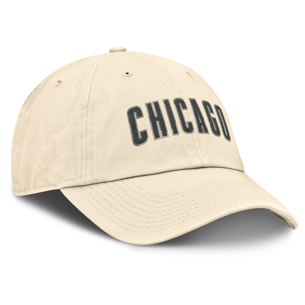Chicago Cubs Camo Pack Club Adjustable Hat - Natural | Nike