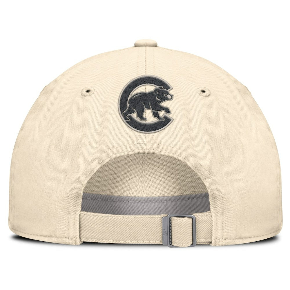 Chicago Cubs Camo Pack Club Adjustable Hat - Natural | Nike