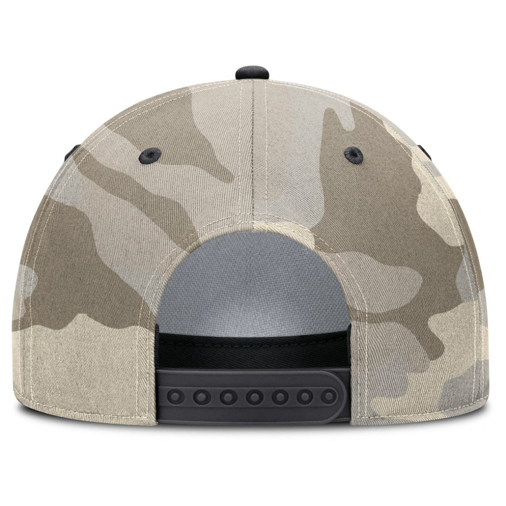 Chicago White Sox Camo Pack Rise Adjustable Hat - Natural | Nike