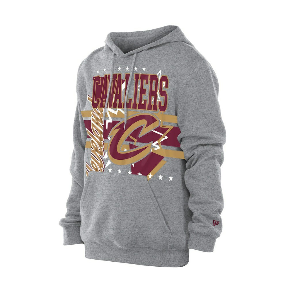 Cleveland Cavaliers Injection Sport Classics Fleece Hoodie sale - Heather Gray | New Era outlet