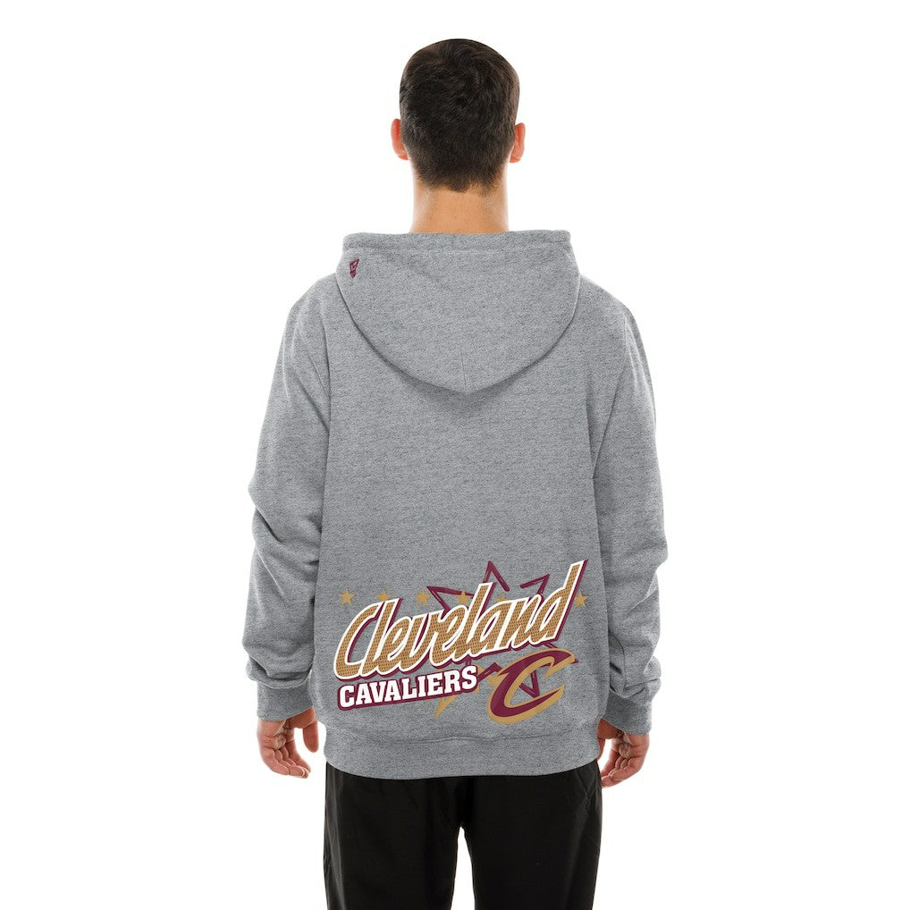 Cleveland Cavaliers Injection Sport Classics Fleece Hoodie sale - Heather Gray | New Era outlet