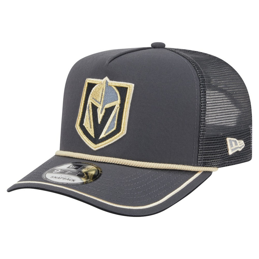 Vegas Golden Knights New Era Vintage Team Rope A-Frame 9FIFTY Snapback Hat
