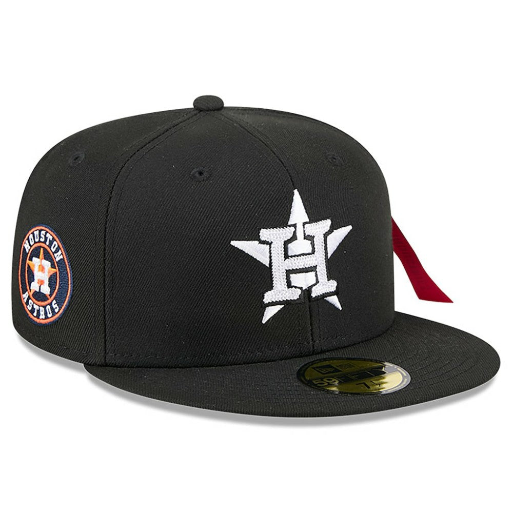 Houston Astros x Alpha Industries 59FIFTY Fitted Hat - Black | New Era