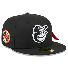 Baltimore Orioles x Alpha Industries 59FIFTY Fitted Hat - Black | New Era