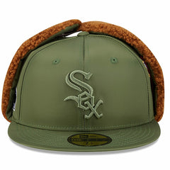 Chicago White Sox x Alpha Industries Dog Ear 59FIFTY Fitted Hat - Olive | New Era