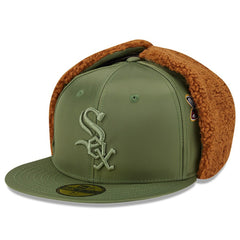 Chicago White Sox x Alpha Industries Dog Ear 59FIFTY Fitted Hat - Olive | New Era