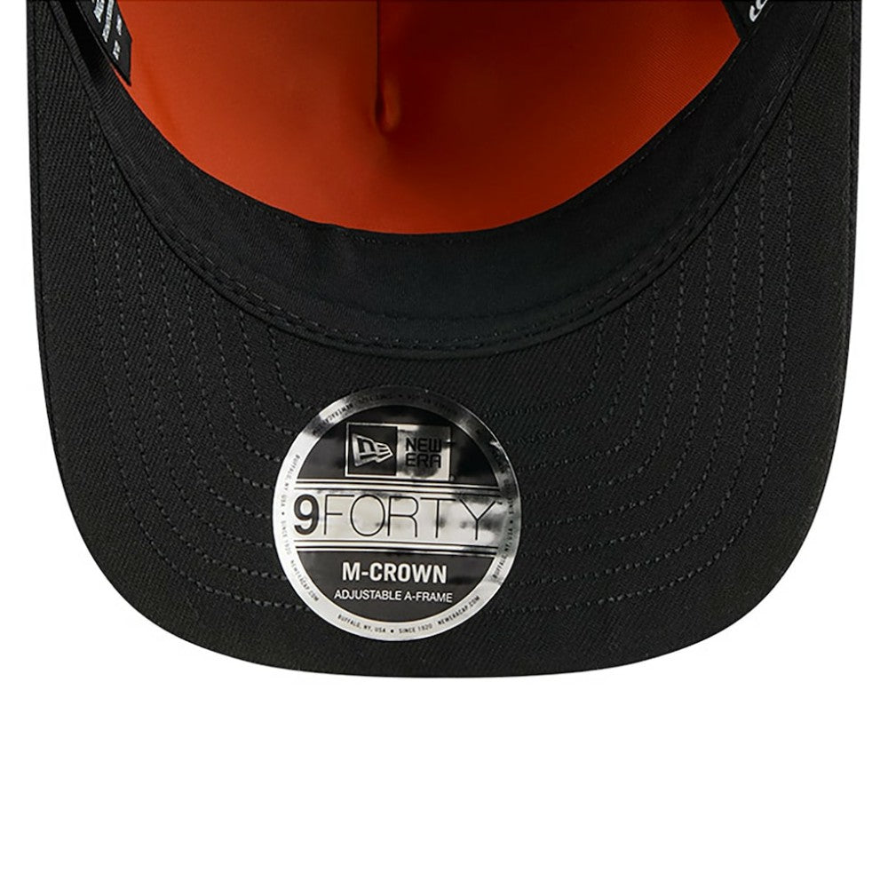Atlanta Braves x Alpha Industries A-Frame 9FORTY Adjustable Hat - Black | New Era